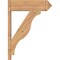 Ekena Millwork Funston Smooth Arts and Crafts Outlooker, Western Red Cedar, 7 1/2"W x 24"D x 32"H OUT08X24X32FST03SWR - alternate 3